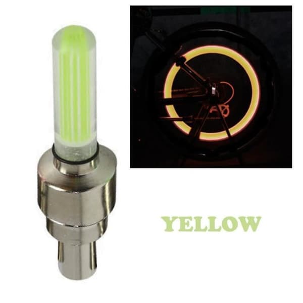 Reservdel, 2 st Hjullampa LED-ljus Cykel Bil Motorcykel Hjul Däck Ventillock Blixt LED-ljus Lampa - YE Type