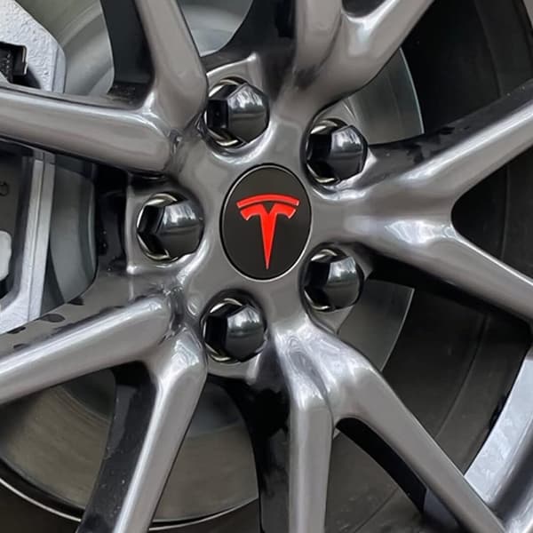 4-Kpl - Tesla Keskimerkki - Auto