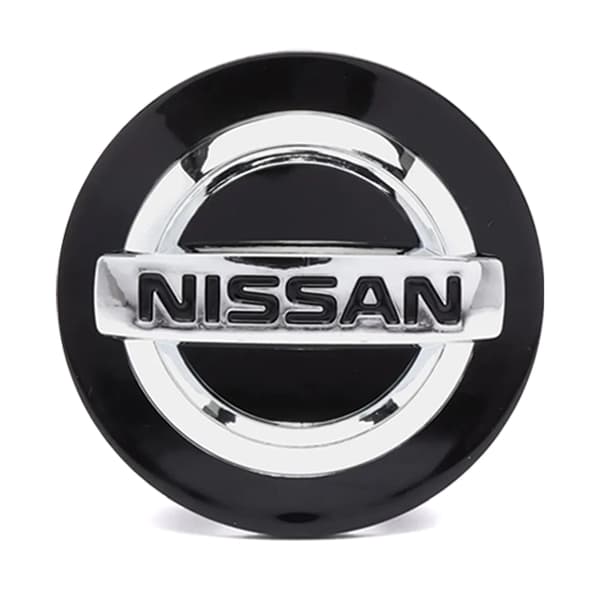 4-Pack - Nissan Centrumkåpor / Hjulnav Emblem - Bil