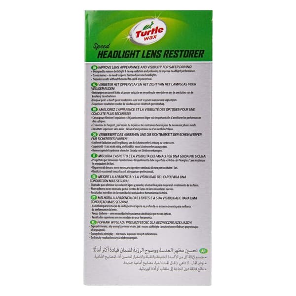 Strålkastaråterställare Turtle Wax TW53685