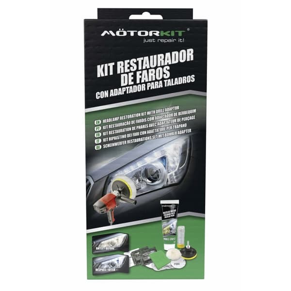Strålkastaråterställare Motorkit MOT1005 Borrmaskin