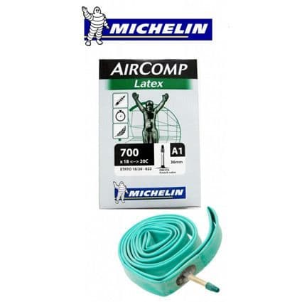 Innerslang - Michelin - Air Comp Latex (A1) - 700x22/23C - Presta 60 mm - Latex