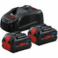 Miniatyrbillede 1 af 5: Charger and rechargeable battery set BOSCH ProCORE 1600A0214C 18 V 5,5 Ah