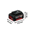 Miniatyrbillede 2 af 2: Charger and rechargeable battery set BOSCH 1 600 A00 B8J 18 V 5 Ah