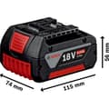 Miniatyrbild 6 av 6: Laddningsbart lithiumbatteri BOSCH Professional GBA 18 V 4 Ah