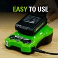 Miniatyrbillede 9 af 11: Genopladeligt litiumbatteri Greenworks 2932407 220-240 V