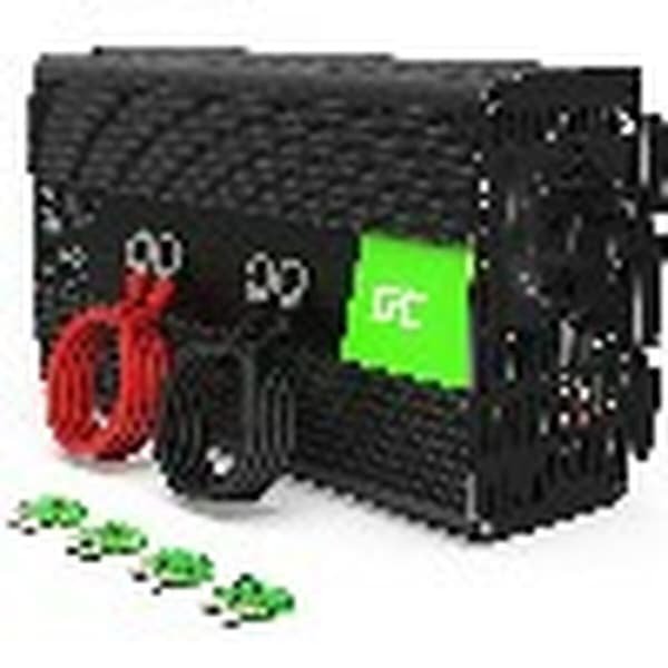 Power inverter Green Cell INV21 6000 W 230 V 1 Dele Sort