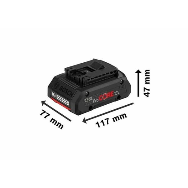 Oppladbart litiumbatteri BOSCH 18 V