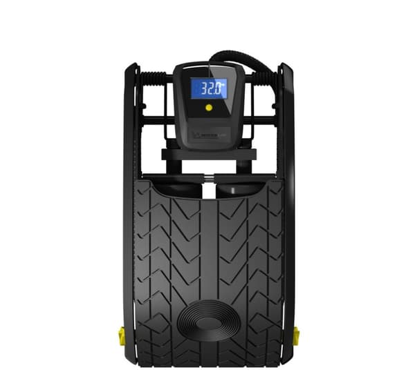 Digital fotpumpe med 2 sylindre