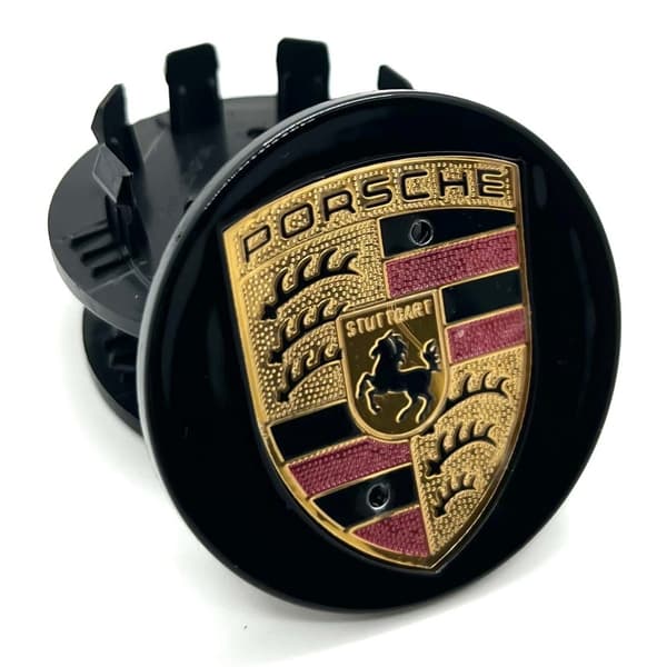 4 Kpl - Porsche Keskikapselit / Pyörännapa Embleemi - Auto