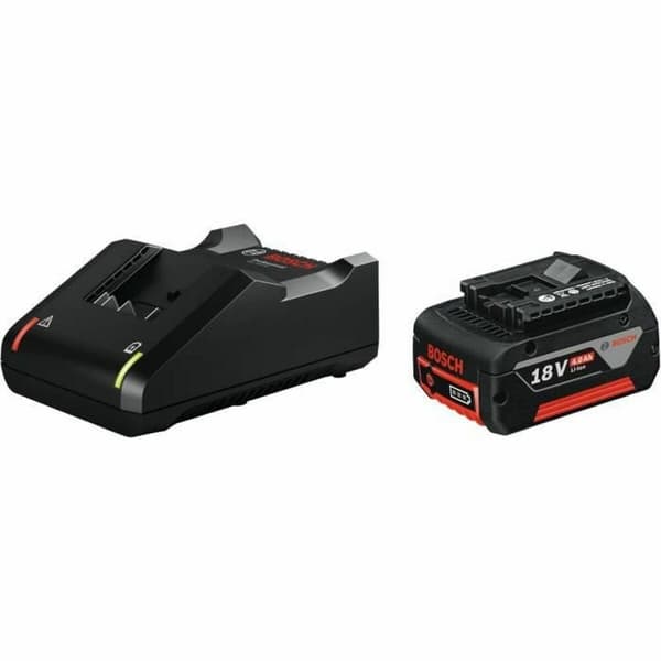 Uppsättning laddare och uppladdningsbara batterier BOSCH 4 Ah 18 V