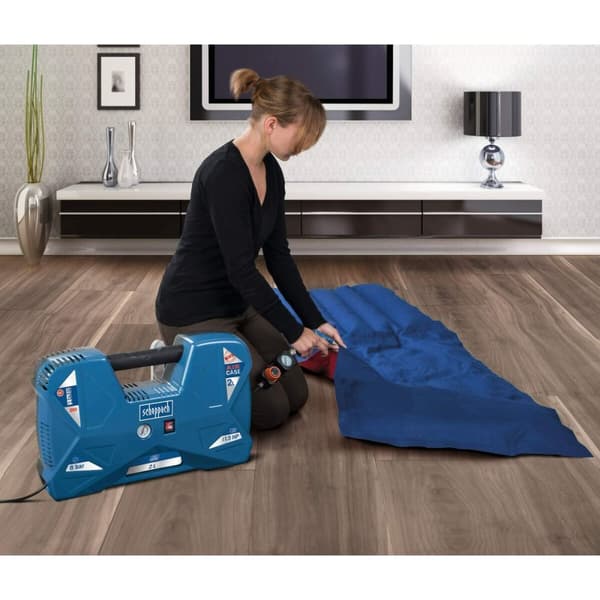 Ilmakompressori Scheppach Air Case 1100 W 2 L 230 V 8 bar