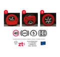 Miniatyrbillede 4 af 8: Textile snow chains 2 pcs size XXL