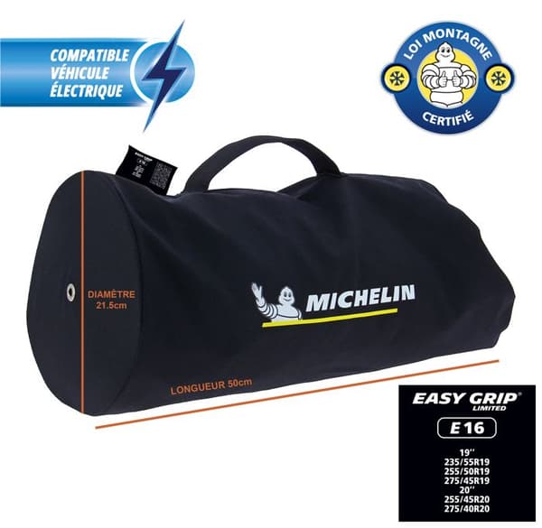 MICHELIN Easy Grip Limited snökedjor - Godkända snökedjor
