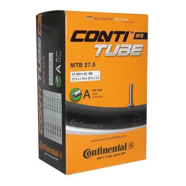Cykelslang - Continental - Standard - 27,5x1,75/2,50 - Schrader 40 mm - Gummi