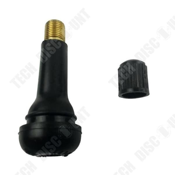 TD® Paket med 100 delar Däckventiler/TR414 gummidäckventiler Bilgummi Däckventiler Fälgventiler XFM70512630