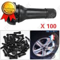 Miniatyrbild 1 av 4: TD® Paket med 100 delar Däckventiler/TR414 gummidäckventiler Bilgummi Däckventiler Fälgventiler XFM70512630