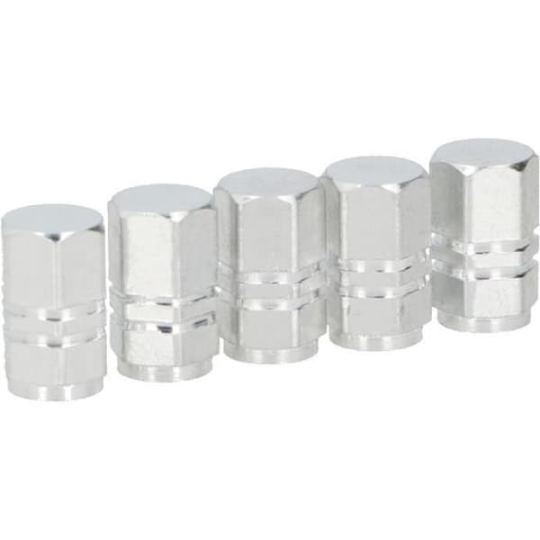 Dunlop AV-ventil aluminium silverlock 5 st