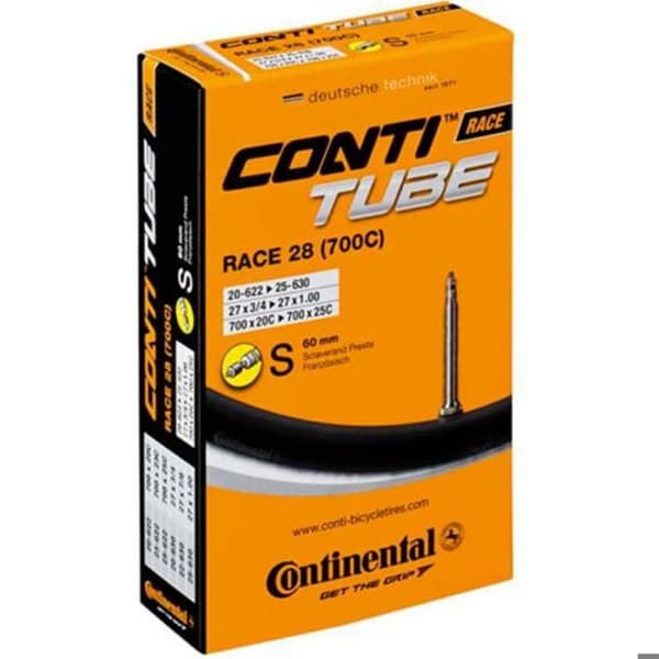 Innerslang - Continental - Standard - 700x28/32C - Presta 60 mm - Lätt gummi