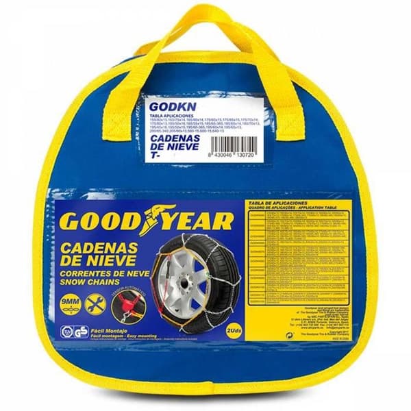 Snökedjor - Goodyear - T-110 - 1 par - Manual - TUV godkänd