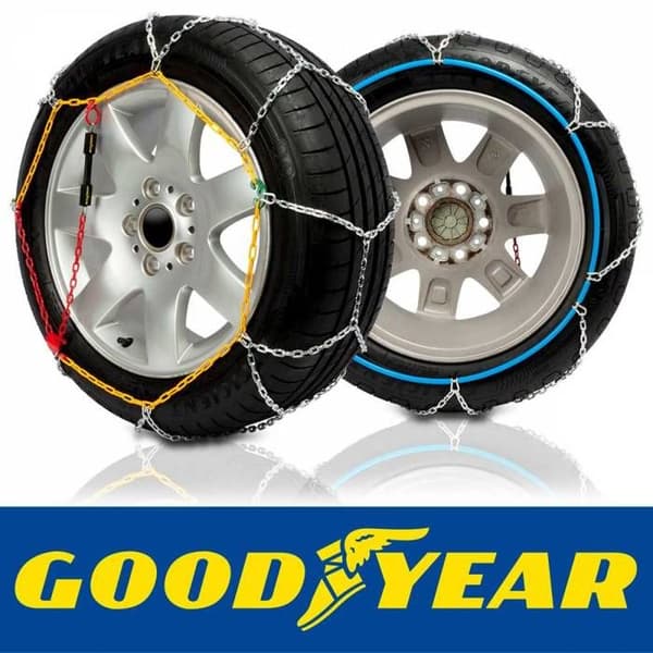 Snökedjor - Goodyear - T-110 - 1 par - Manual - TUV godkänd