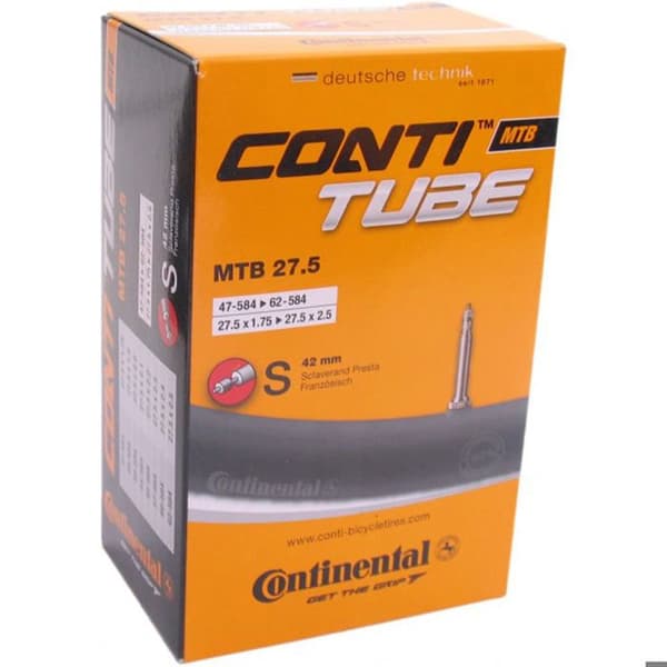 Luftfyllning - Continental - Standard - 27,5x1,75/2,50 - Presta 42 mm - Svart