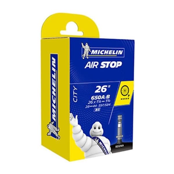 Michelin Airstop Butyl innerslang (B3) - 650 A och B 28/44-571/597 Regina 40 mm