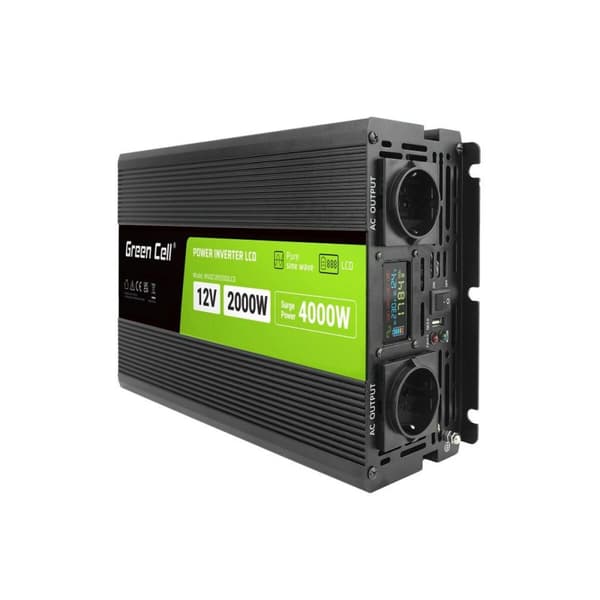 Konverterare Green Cell INVGC12P2000LCD 2000 W