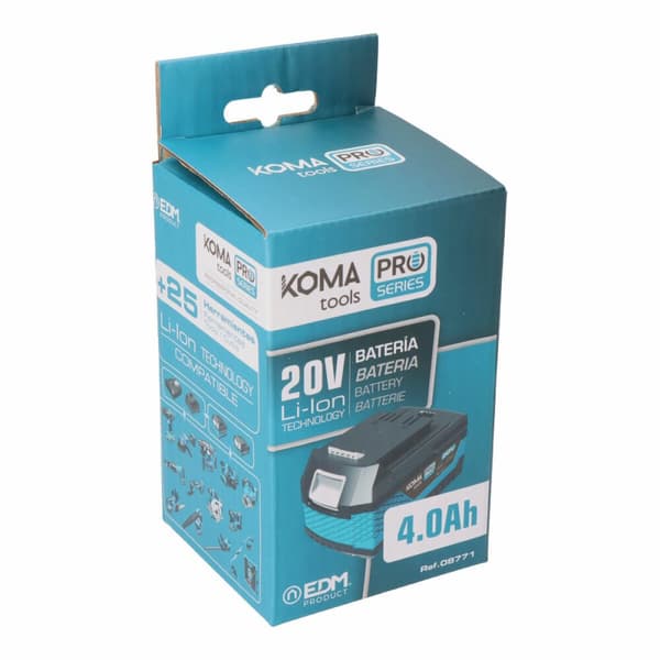 Laddningsbart lithiumbatteri Koma Tools Pro Series