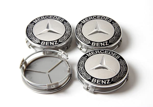 MB19 - 75MM 4-pak Center dækker Mercedes Benz