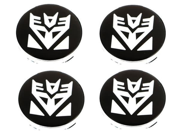 Transformers Decepticons Centrumkåpor 60mm styling 4-pack