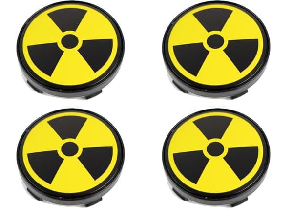 Centrumkåpor till fälgarna 60mm passar 57mm hål 4-pack