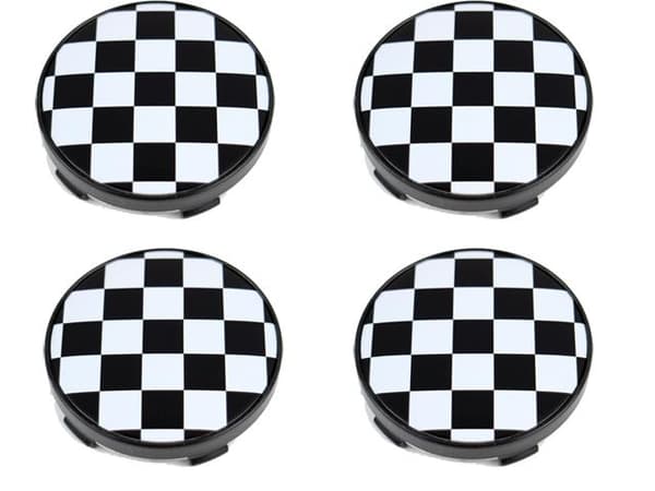 Centrumkåpor till fälgarna 60mm passar 57mm hål 4-pack