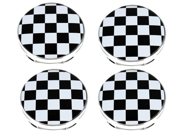 Centrumkåpor till fälgarna 60mm passar 57mm hål 4-pack