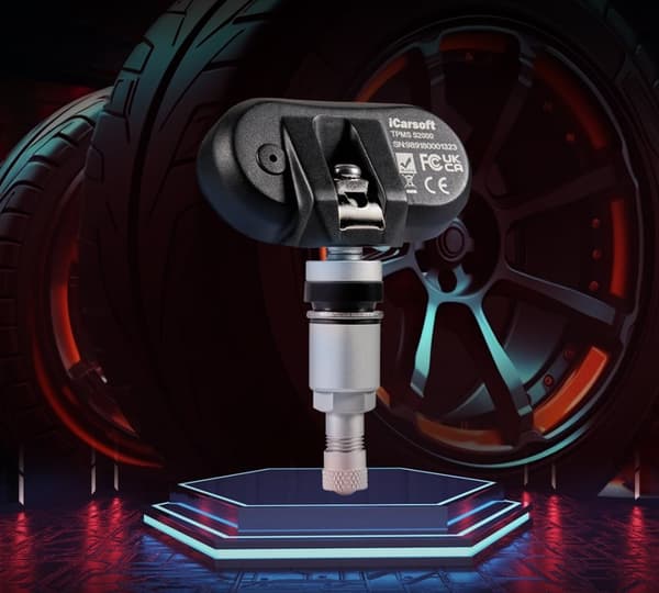 iCarsoft TPMS S2000, 2i1 däcktryckssensor