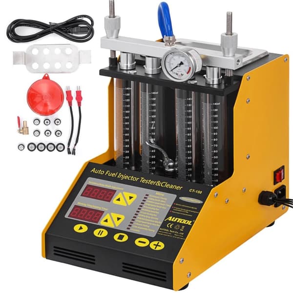 7500rpm CT150 4/6-cylindret ultralydsbrændstofinjektor-rengøringsværktøj