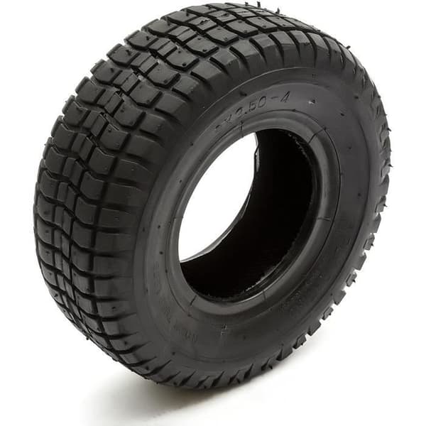Mobility Scooter Knobbly Black Tire 9x3,50-4 9x350-4 10,2cm Fälg