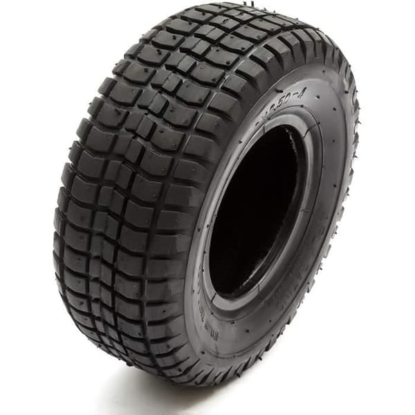 Mobility Scooter Knobbly Black Tire 9x3,50-4 9x350-4 10,2cm Fälg