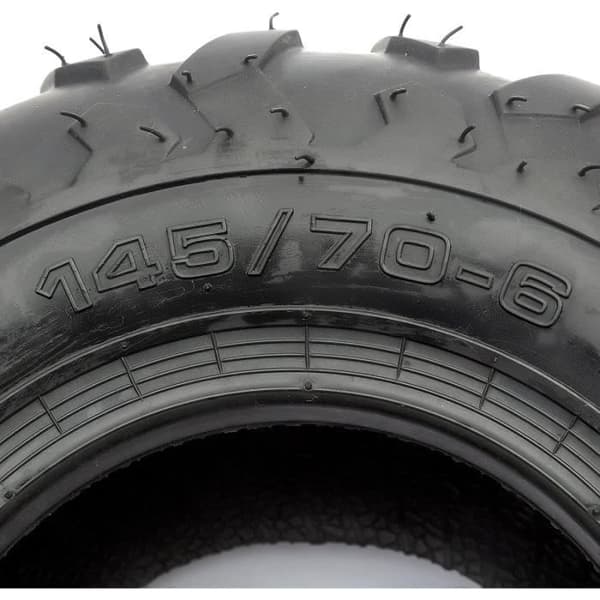Motorcykel Quad Atv Off Road däck 145/70-6 145x70-6 för Suzuki LT50 50cc 6'' 15,2cm fälg