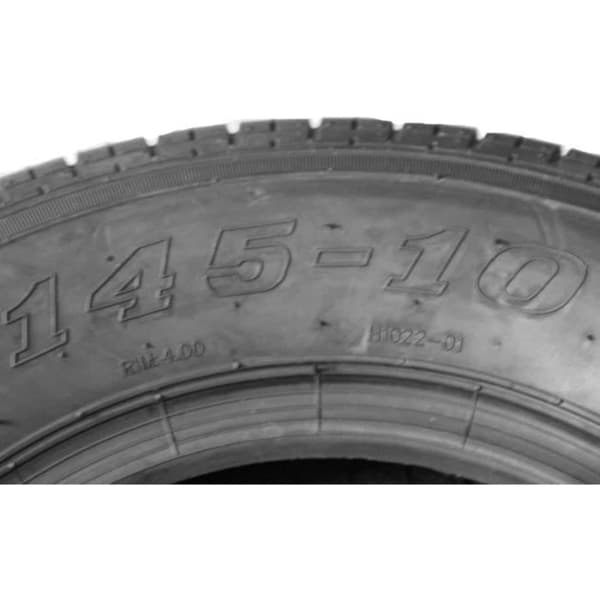 Wanda WR068 145R10 Radial Trailer Tire - Wanda - Maximal belastning 430 kg - Gängdjup 7 mm