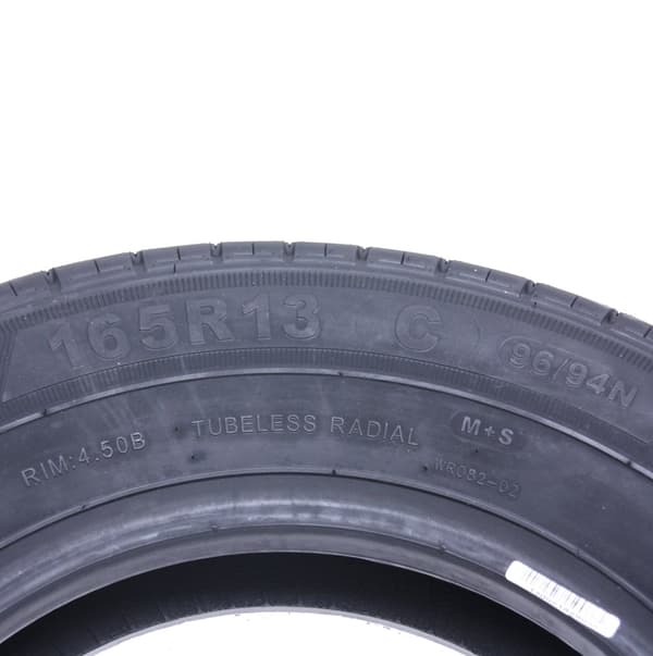 165R13C trailerdæk til høj hastighed, vejgodkendt 670 kg - Wanda WR082 Dæk - sæt med 2 stk.