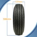 Miniatyrbild 3 av 9: 5.00-10 Trailer Tyre 4ply High Speed E-Marked Road Legal 355kgs 72N Wanda P802