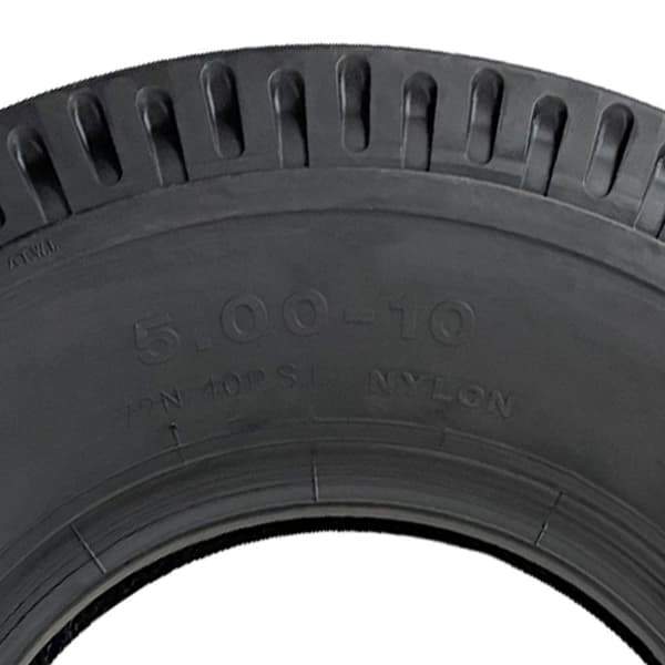 5.00-10 Trailer Tyre 4ply High Speed E-Marked Road Legal 355kgs 72N Wanda P802