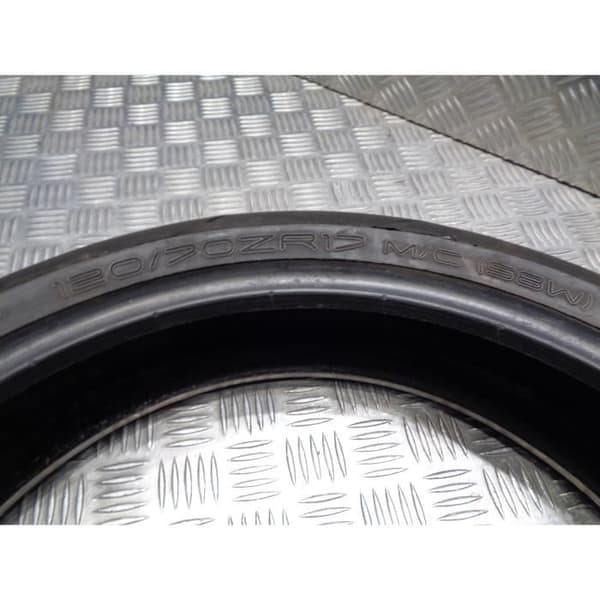 motorcykeldäck dunlop sportmart tt 120 / 70 zr 17 m/c 58w- USED