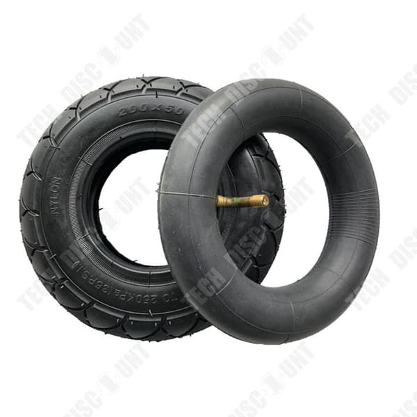 TD® Tire 200x50 däck Little Dolphin elektrisk skoter innerslangssats och 8 tums innerslang AI-fri förtjockad däcksats
