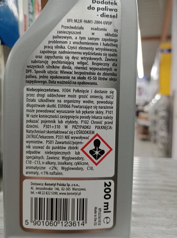 Black Arrow dieselbrændstofadditiv 200 ml