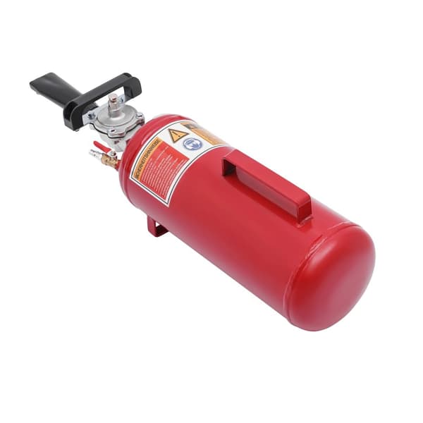 Däckkantssätare, 8L kapacitet, maximalt tryck 145 PSI, tillverkad av stål,Röd