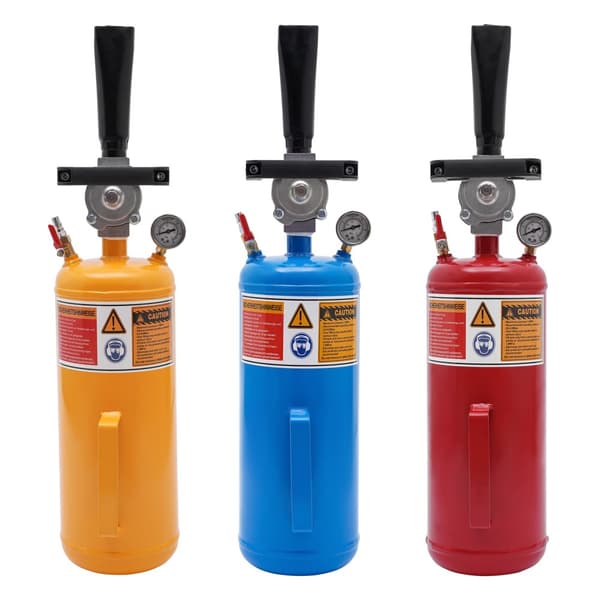 Luftdäckspump, 2,11 gallons kapacitet, snabb uppblåsning