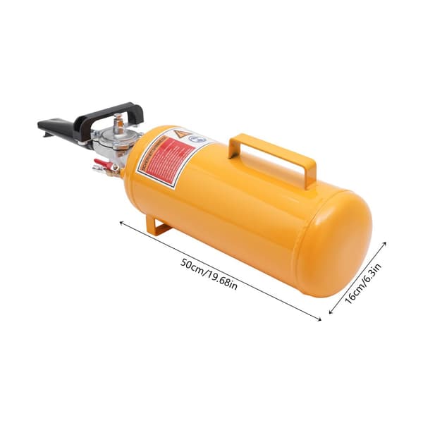 Luftdäckspump, 2,11 gallons kapacitet, snabb uppblåsning