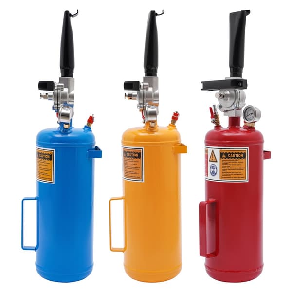 Luftdäckspump, 2,11 gallons kapacitet, snabb uppblåsning